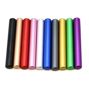 Travel Pocket Smell Water Proof 110mm Aluminum J Case Tube Holder Custom Herb Smoking Accessories