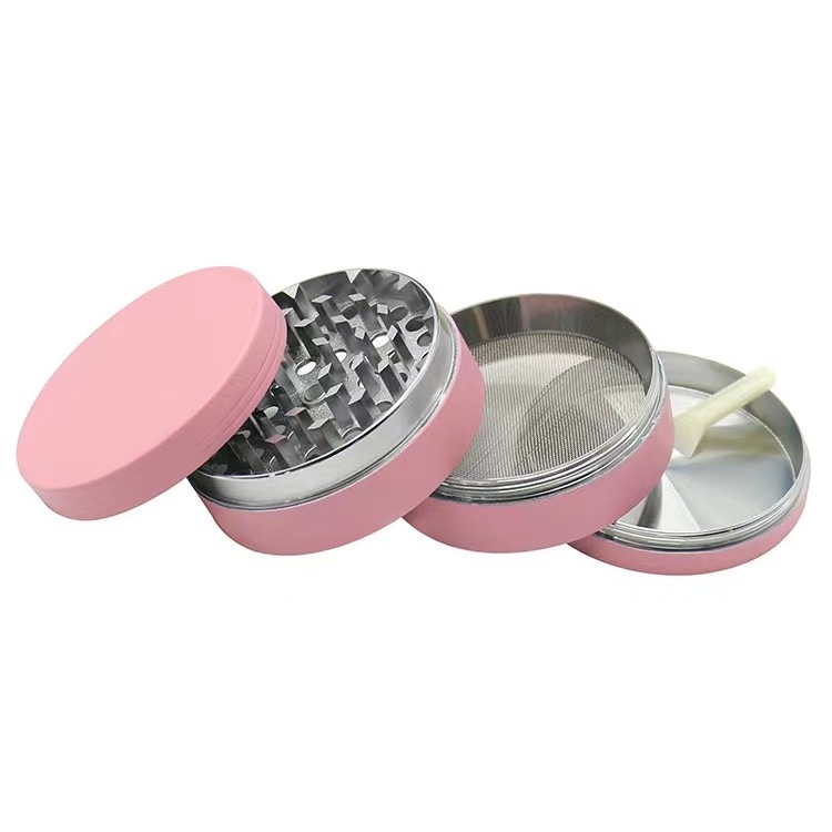 Cool Luminous Paint 40mm 50mm 55mm 63mm Custom Zinc Herb Grinder Glow In The Dark Smoke Shop Metal Grinder