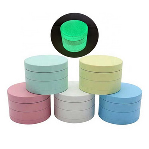 Cool Luminous Paint 40mm 50mm 55mm 63mm Custom Zinc Herb Grinder Glow In The Dark Smoke Shop Metal Grinder