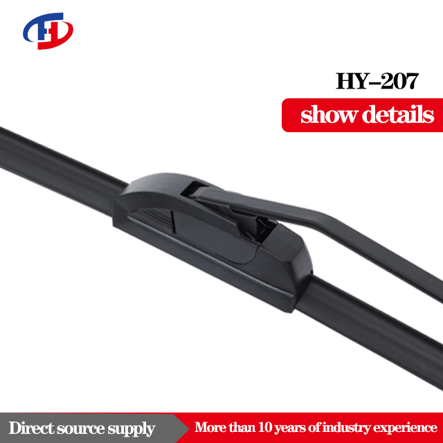 6mm high quality 14-28 Inches window windshield bone frame wiper blades rubber strip refills