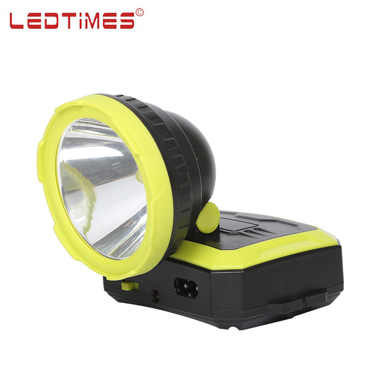 Safety IP54 Waterproof Headlamp Flashlight 5W Portable Lithium Emergency Rechargeable Led Head Light