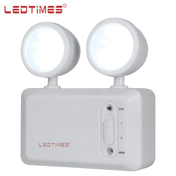 Current Season Popular Double Heads Indoor 3.7V Portable Rechargeable Emergency Led Light