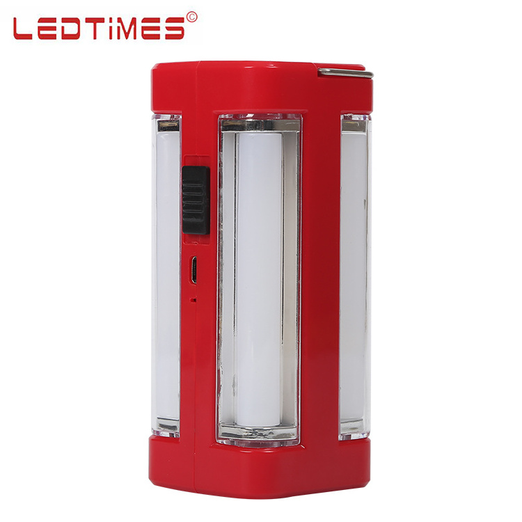 LEDTIMES Lighting Hot Sale Lithium Battery Support USB Rechargeable 0.5w Portable Led Camping Lantern Light