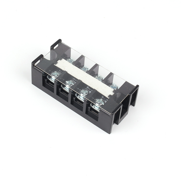 TB Series Fixed Terminal Blocks Automotive Wire Connetcors Electric Barrier Screw Terminal Block