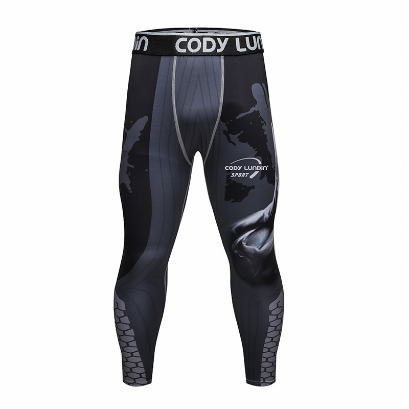 Hot New Sale Wholesale Full Sublimation Leggings Men's Bjj MMA Spats For Training Tight Wear