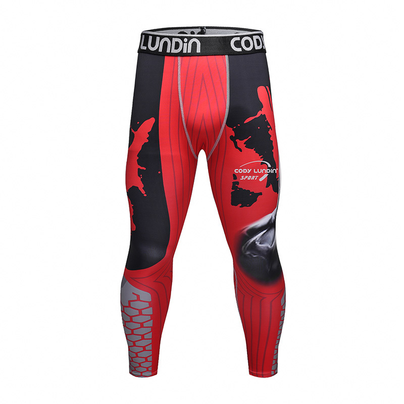 Hot New Sale Wholesale Full Sublimation Leggings Men's Bjj MMA Spats For Training Tight Wear