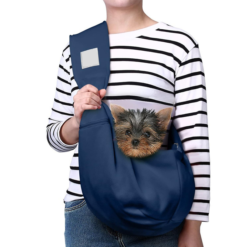 High Quality Hands-free Reversible Portable Small Dog Cat Sling Carrier Bag washable small Pet shoulder Carrier Tote