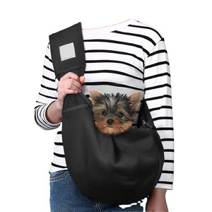 High Quality Hands-free Reversible Portable Small Dog Cat Sling Carrier Bag washable small Pet shoulder Carrier Tote