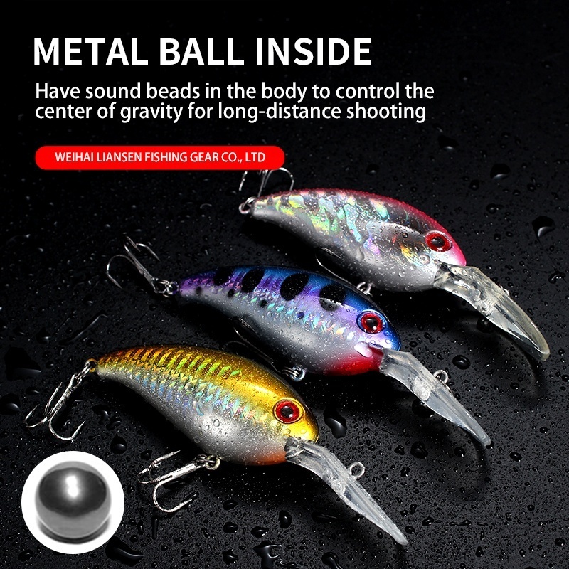 Entice Victory 103mm/14g high-resolution body blank lures crankbait square bill fishing crankbaits