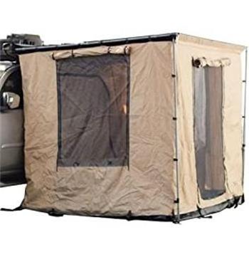 Car Side Awning Tent 2.5*3M Car Side Awning with Side Wall Shelter Room for Vehicle, Roof Top Tent Camping