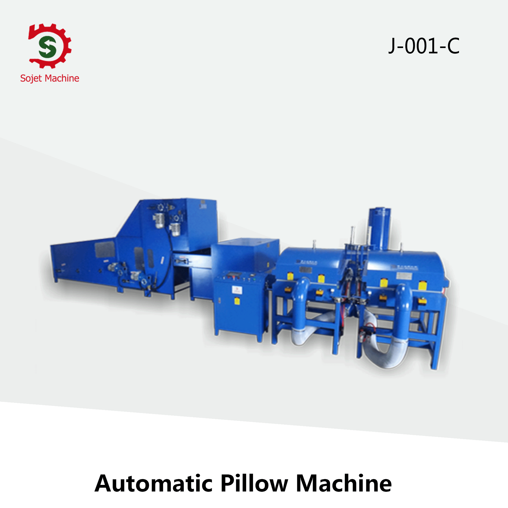 J-001-A China factory high production automatic pillow production line pillow making machine