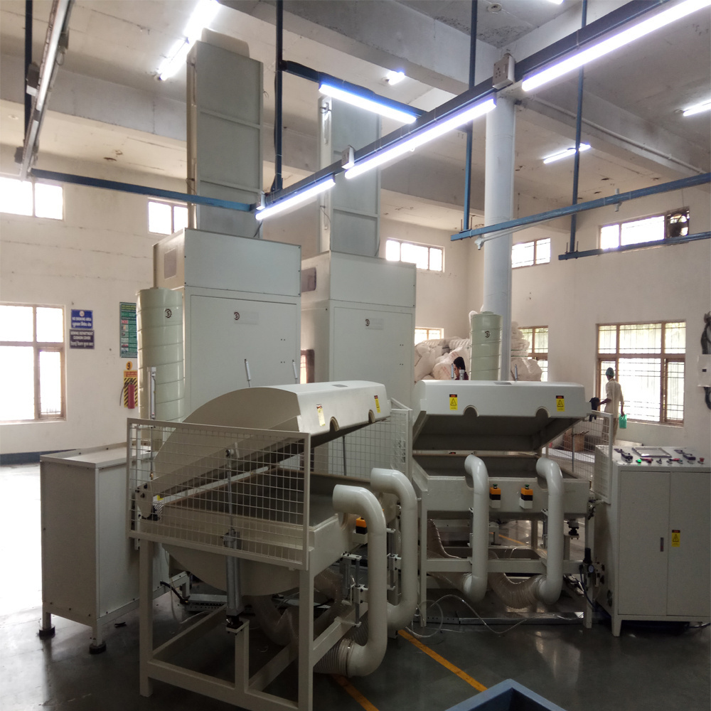 Pillow Filling Machine automatic fiber opening and filling pillow or cushion line