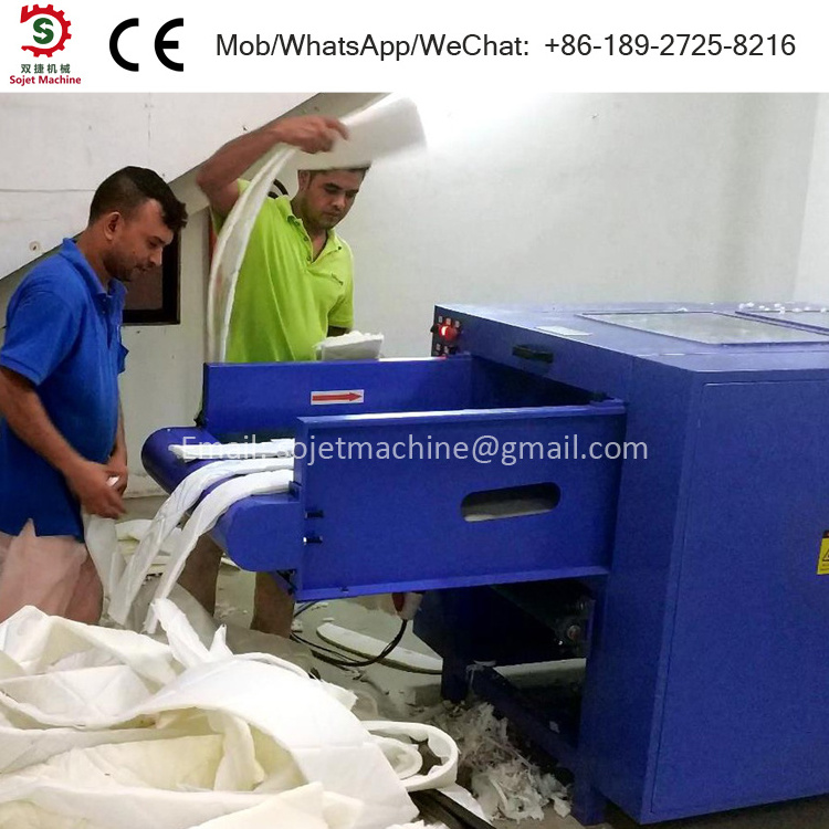 Waste sponge crushing machine mattress foam shredder recycle viscoelastic mattress recycling machine