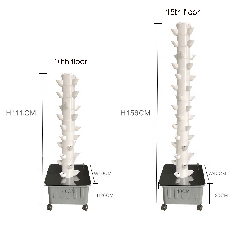 OMANA Aeroponics systems High Quality Aeroponic Tower Garden Vertical Hydroponic Grow Tower System