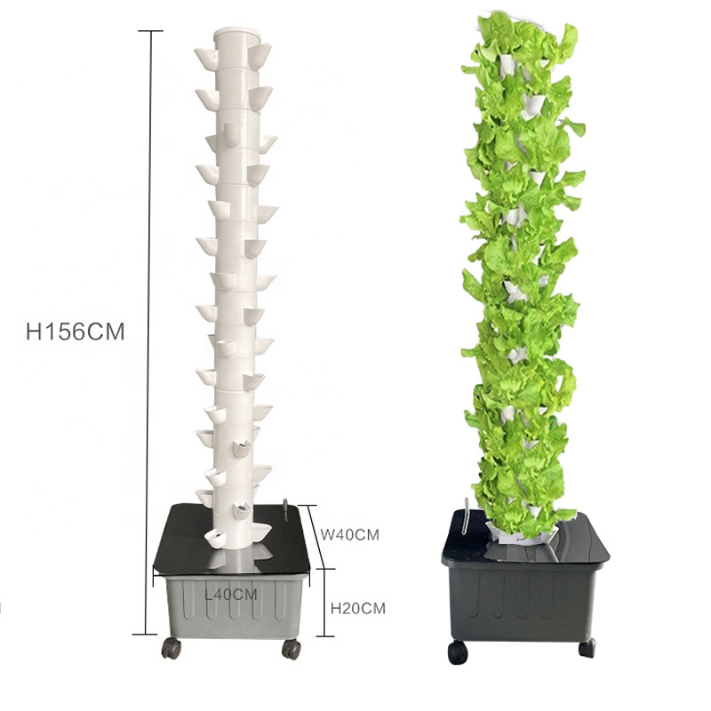 OMANA Aeroponics systems High Quality Aeroponic Tower Garden Vertical Hydroponic Grow Tower System