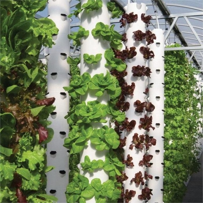 OMANA Hot Sale Agricultural Used Hydroponic Vertical Tower Farming Grow Tower For Hydroponics Vegetables