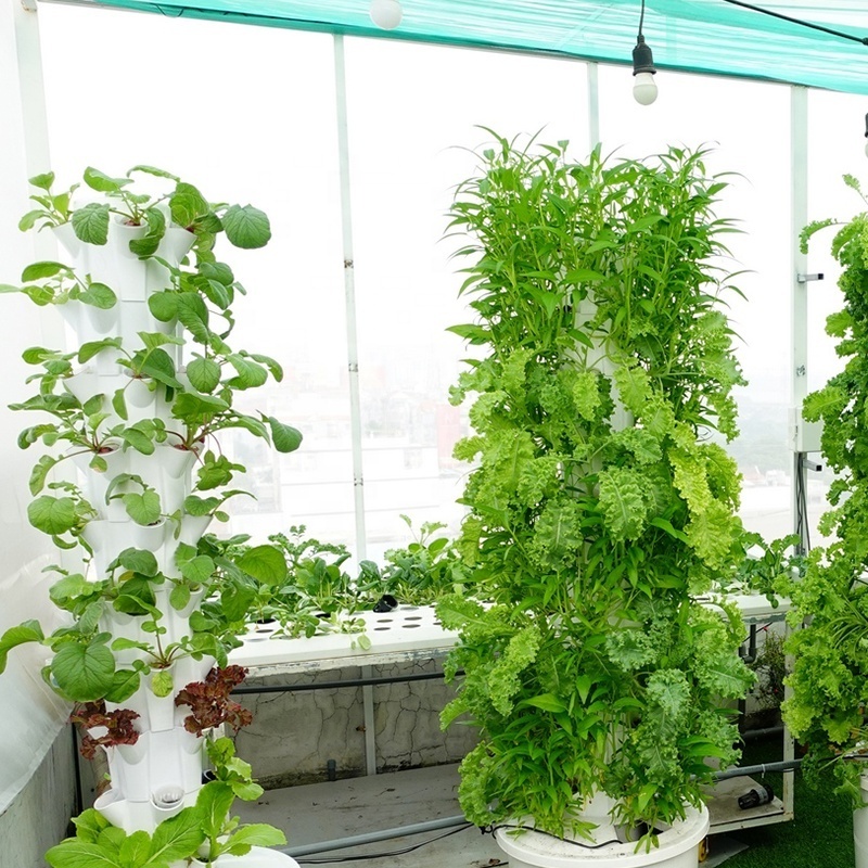 OMANA Hot Sale Agricultural Used Hydroponic Vertical Tower Farming Grow Tower For Hydroponics Vegetables