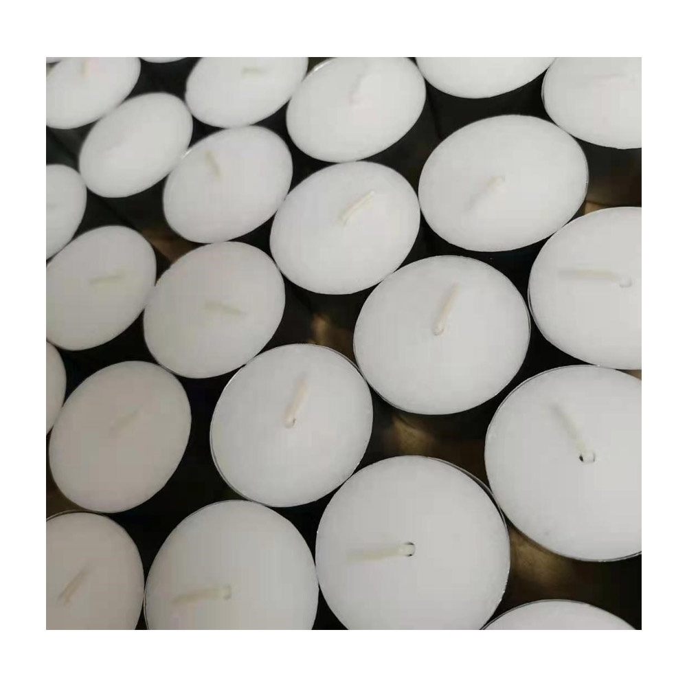 Tea lights 200 pack unscented 6 hour white tealight small candle