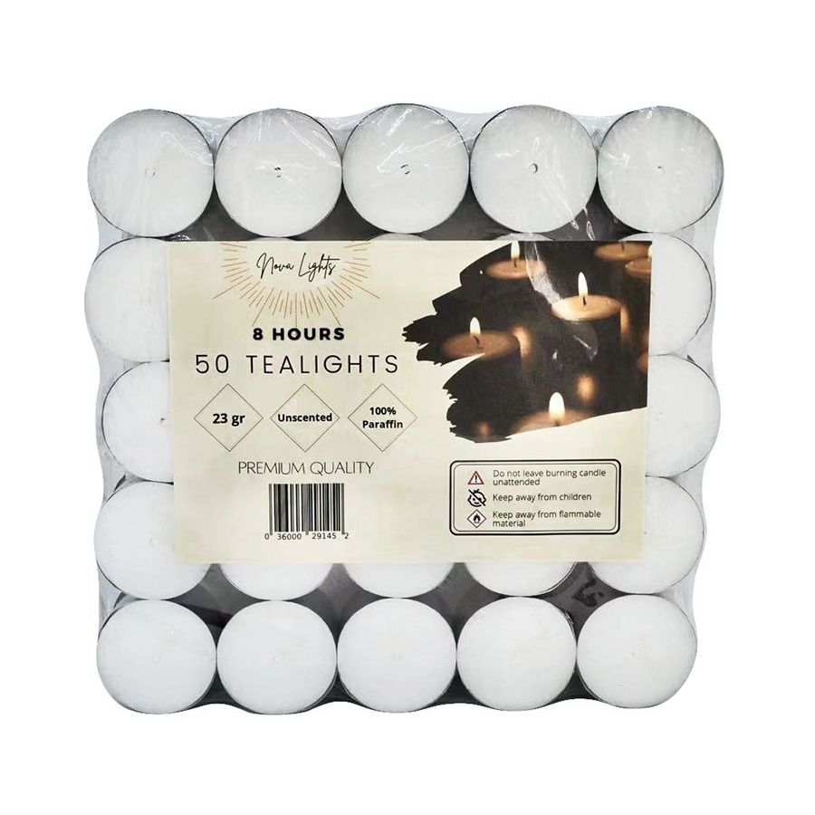 wholesale decorative tea light candle white unscented tealight candle teelichter