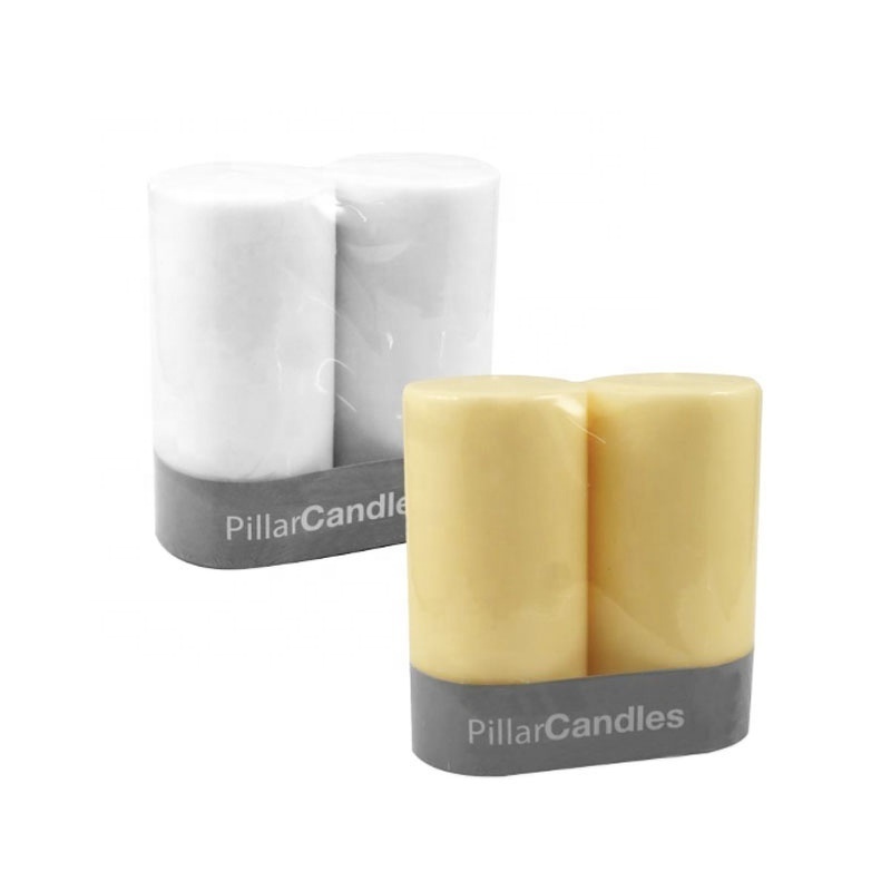 Hot sell white or color large scented church pillar candle