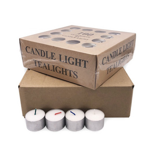 factory direct tea lights 8 hours long burn night light candles