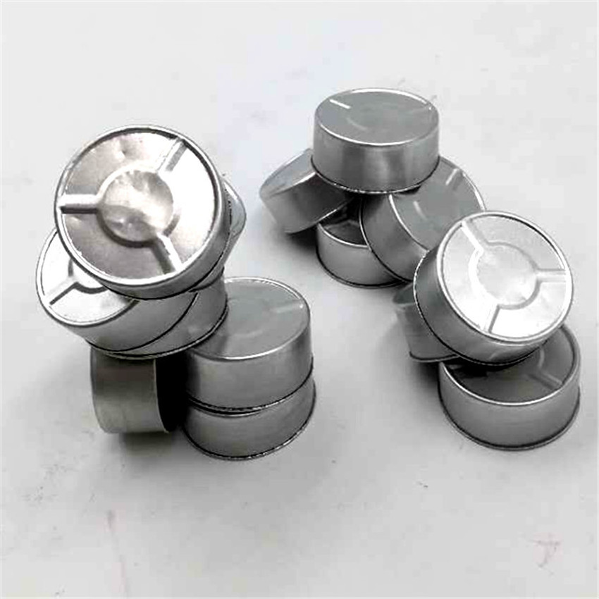 heart shape aluminum cup tealight candle holder in bulk at a preferential price