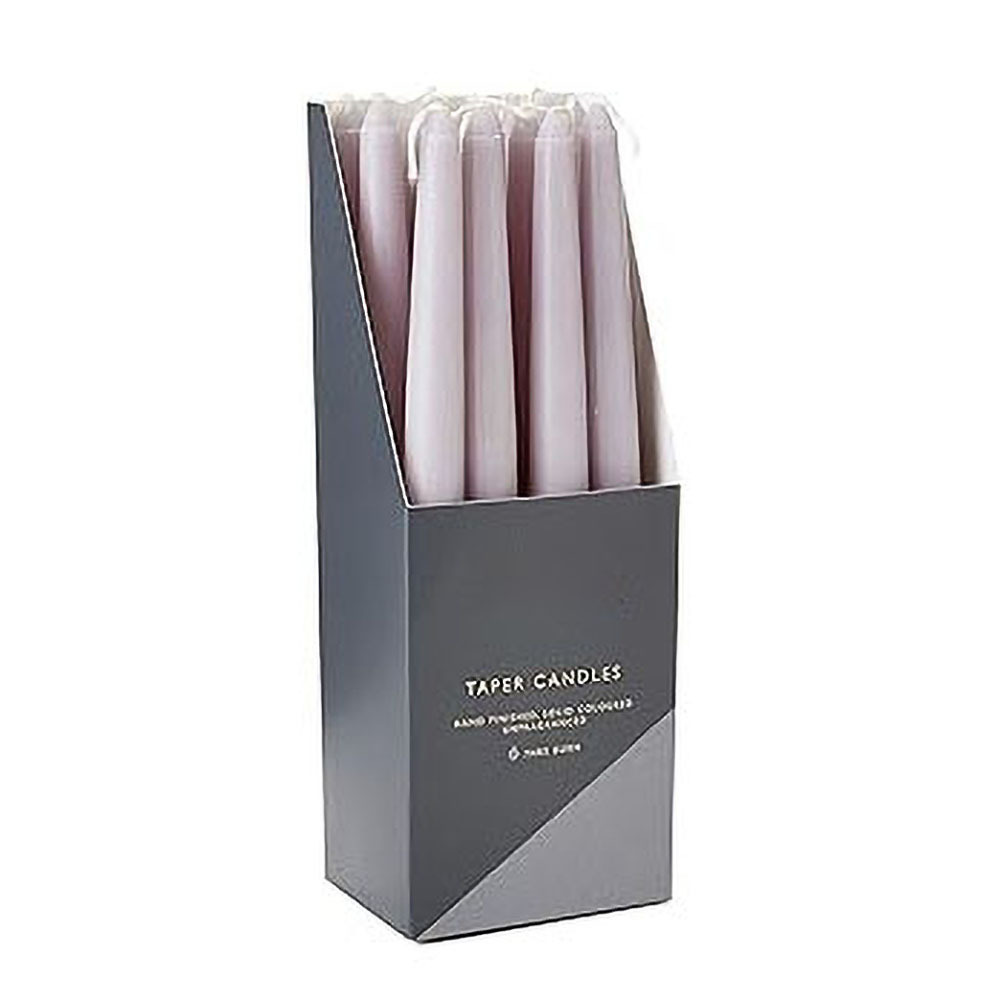 wholesale smokeless unscented taper candles non drip white tapered candles