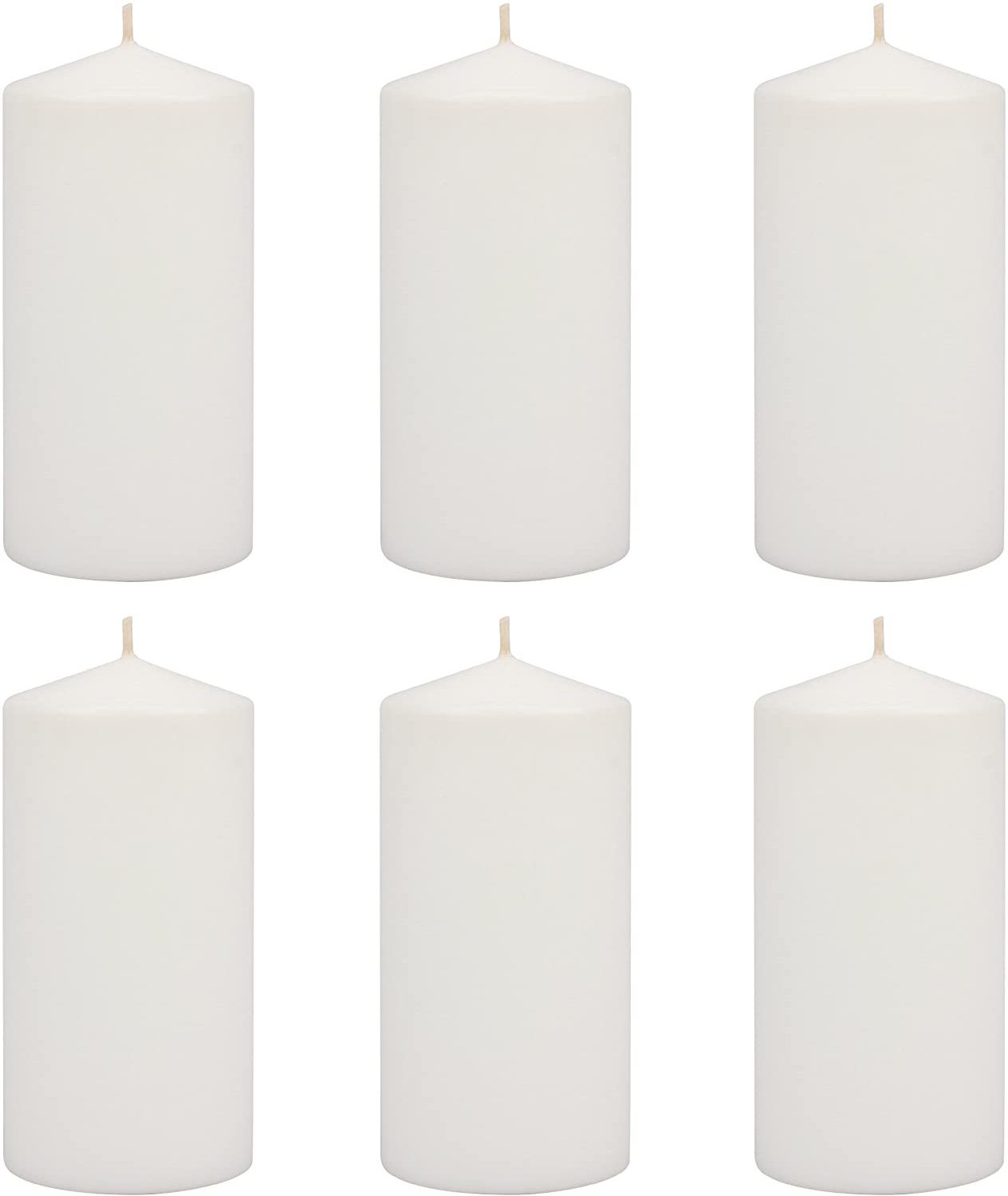 bulk hot sale diameter 7cm unscented white pillar candle