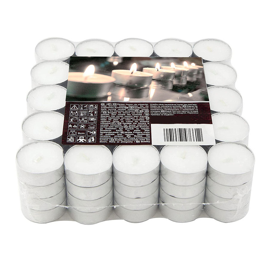 4 hour 8 hour paraffin wax candle manufacture best selling candles white tea light candles