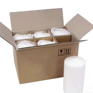 China Factory Manufacture Wholesale Home Decor Unscented White Pillar Candles