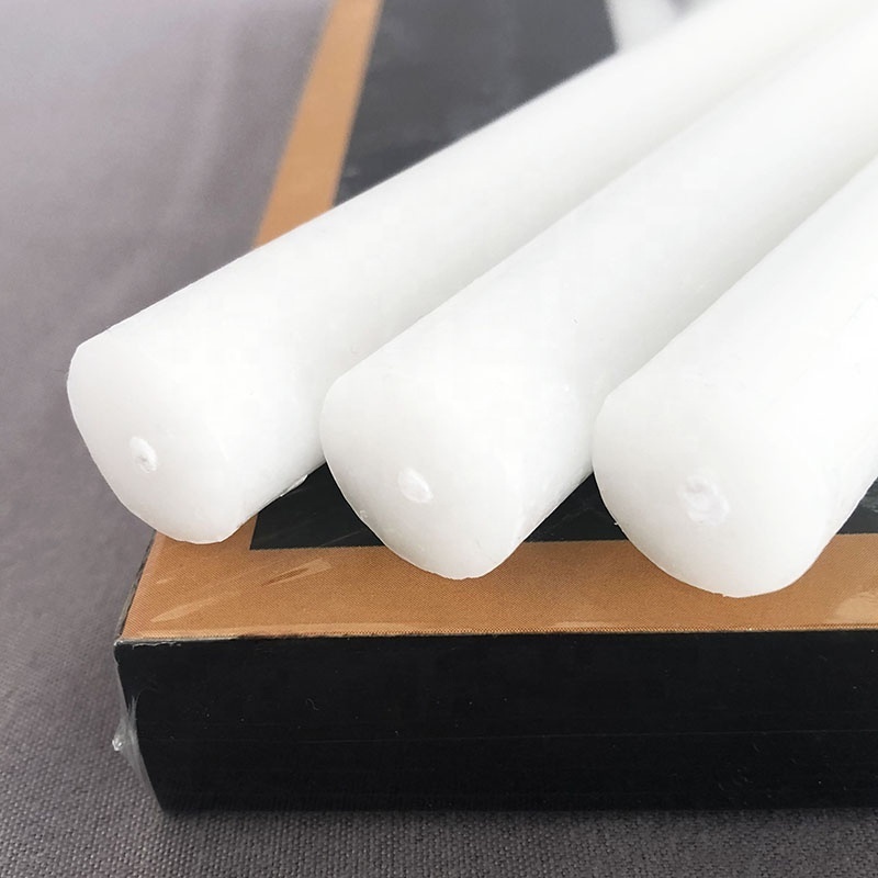 Cheap white plain stick Candles church lighting candle wholesaler