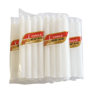 38g 40g plastic bag bougie smokeless islam religious white candle