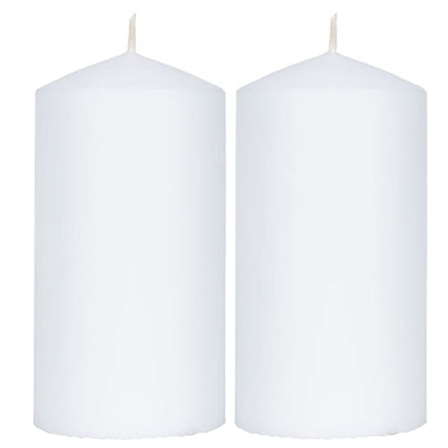 bulk hot sale diameter 7cm unscented white pillar candle