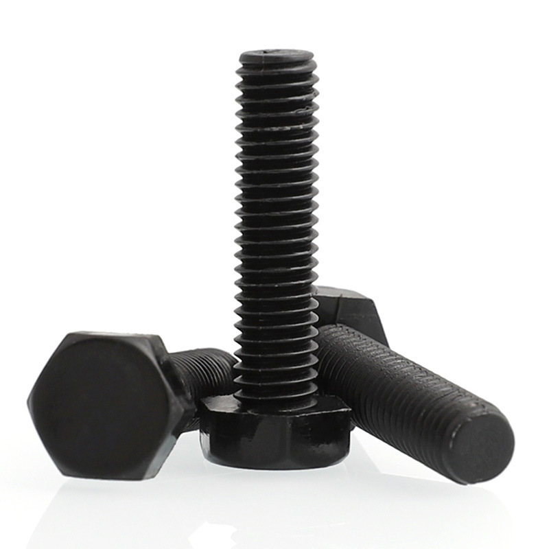 OEM Law Price Black Plastic Nylon Hex Screw  Outer Hexagon Bolt