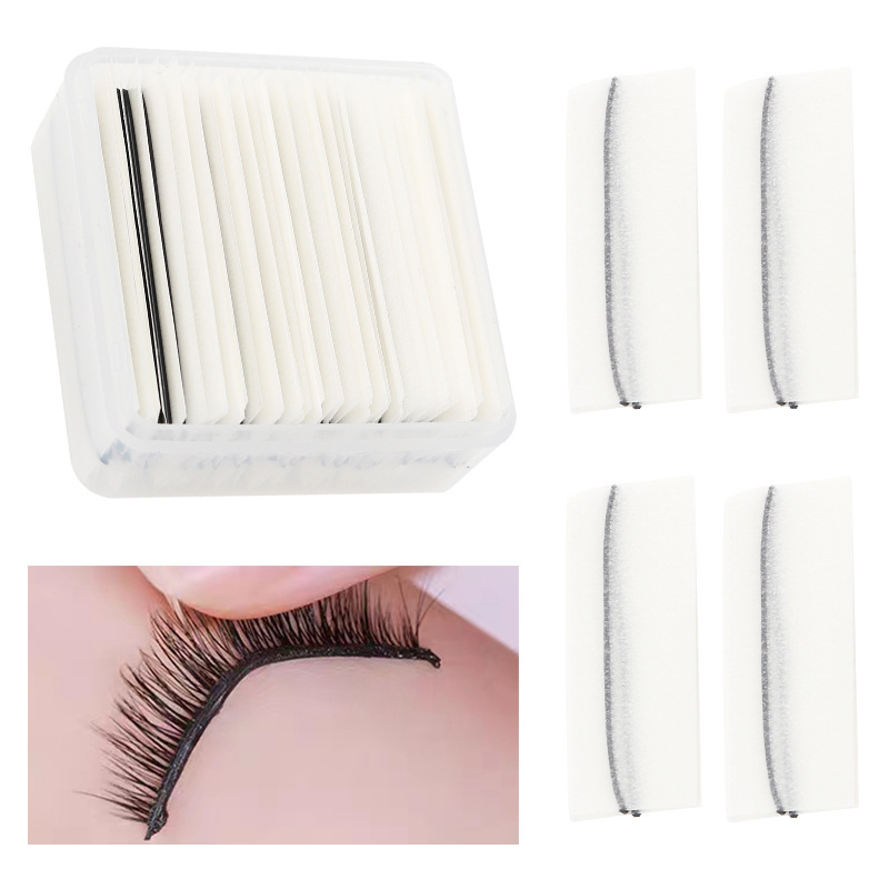 Reusable Self-Adhesive Tape Eyelashes  No Eyeliner or Glue False Eyelashes Waterproof Self Adhesive Lashes