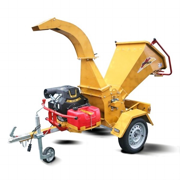 JONCO High Efficient Petrol Engine Forestry Machinery Wood Chipper Shredder 23hp Wood Pallet Shredder Horticultural Machine