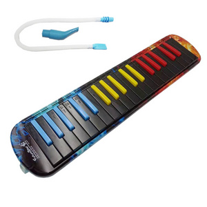 37-key piano three-color starry sky melodica  children's musical instrument toys and gifts