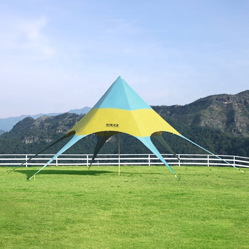 Single  Pole Star Tent Canopy Tent For Outdoor Events Outdoor Party Tent