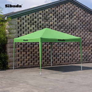 Heavy duty 2Mx2M hexagon portable event steel trade show frame Pop Up outdoor folding gazebo tent for events