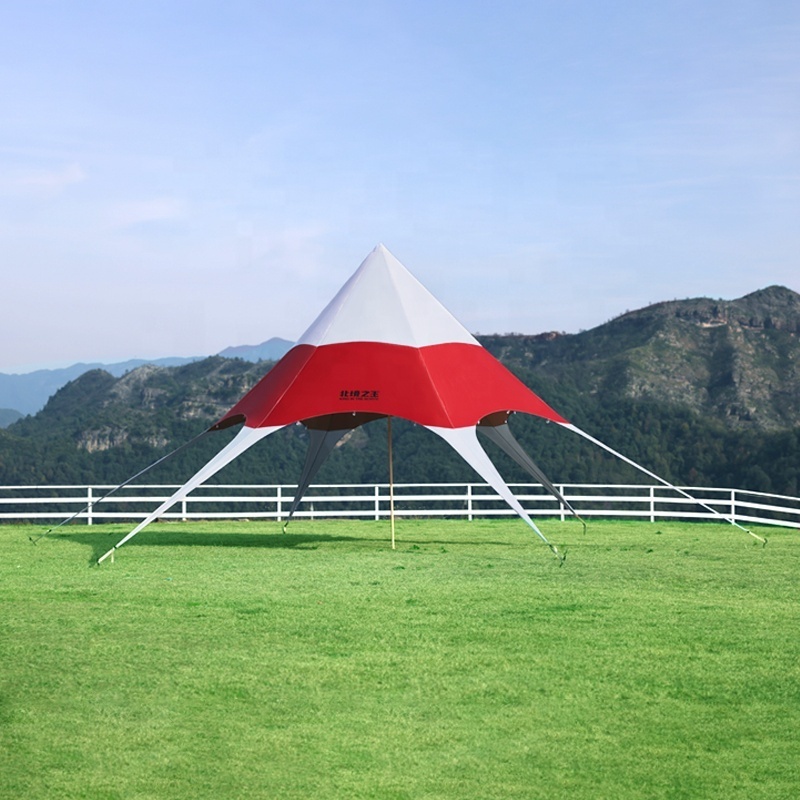 Single  Pole Star Tent Canopy Tent For Outdoor Events Outdoor Party Tent