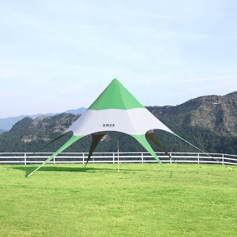 Single  Pole Star Tent Canopy Tent For Outdoor Events Outdoor Party Tent