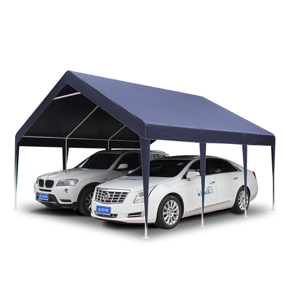 Custom Portable Sturdy Heavy Duty Storage Shelter Garage Tent Carport for or Garden Tools Bike Motorcycle Mini Car Canopy