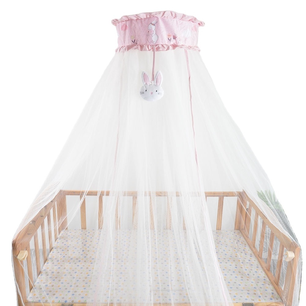 Sunnozy baby mosquito net with bracket, court floor to ceiling full cover mosquito net,baby bed mosquito net