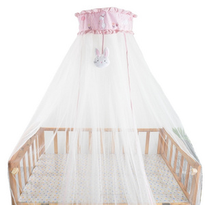 Sunnozy baby mosquito net with bracket, court floor to ceiling full cover mosquito net,baby bed mosquito net