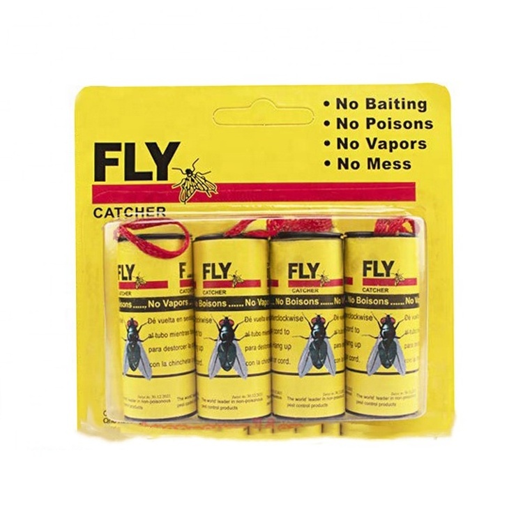 Fly Glue Trap Good Catch Flies Traps Ribbon Catch Insect Glue Trap