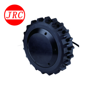 JRC 8.0 Inches Hub Motor 24V 36V 48V Brushless Lawn Mower Hub DC Motor 50RPM 5N.m High Torque Lawn Mower Brushless DC Hub Motor