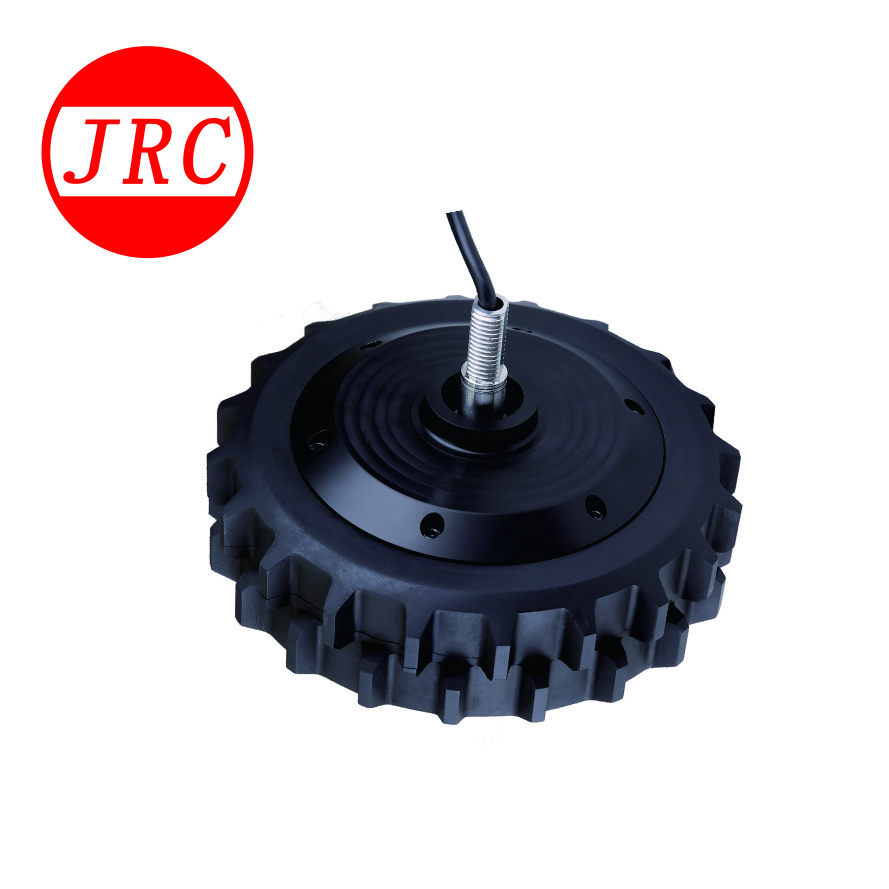 JRC 8.0 Inches Hub Motor 24V 36V 48V Brushless Lawn Mower Hub DC Motor 50RPM 5N.m High Torque Lawn Mower Brushless DC Hub Motor