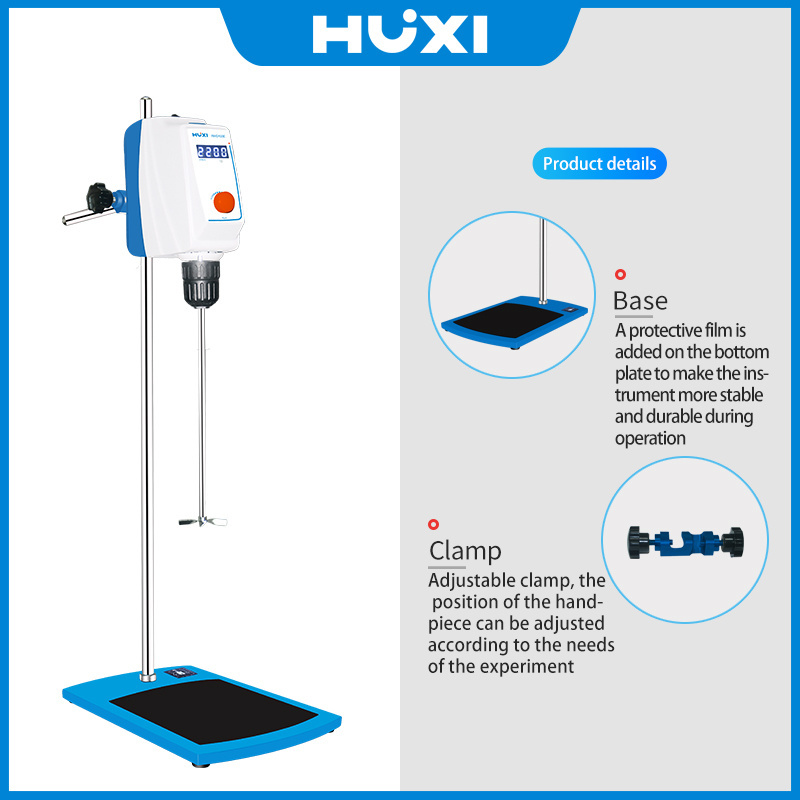 Cheap Electric LED Overhead Stirrer  Mixer Agitator