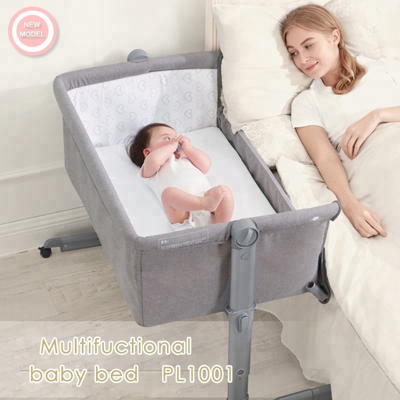 Popular and Fashion kids bed baby crib baby bed Newborn Travel Portable Crib