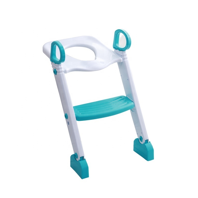 Baby Kids Toilet Training Step Stool Toilet Trainer Potty Chair Ladder Cushion baby potty